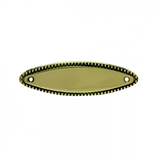 Névtábla Pöttyös Réz (5049) Méret 114*33mm