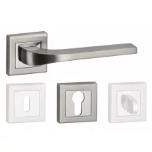Style Light Négyzetrozettás Szatén Króm Felület PZ