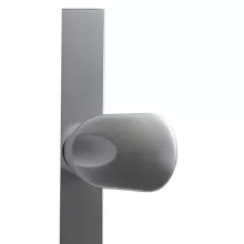Felix szögletes Biztonsági Bejárati Gomb/ajtókilincs Szatén króm 72mm PZ