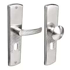   Hisec Kínai Biztonsági Ajtokilincs Szett Fix Gomb Balos 72 PZ