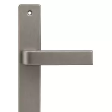 Soleno ajtókilincs pajzsos Nikkel 90 mm BB