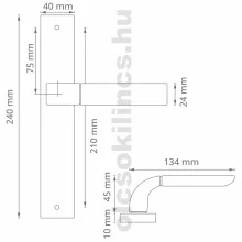 Fox Pajzsos Antracit/Grafit Szürke 90 mm BB
