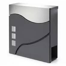 Postaláda Quaranta Fekete-Ezüst