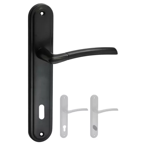 Figo Pajzsos Matt Fekete 90 mm BB