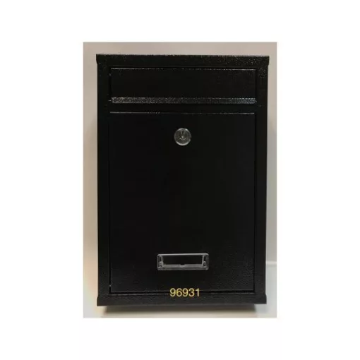 Postaláda  Állított  Fekete Színben