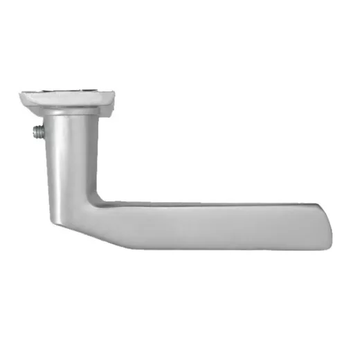 Alu 410 Pajzsos Ajtókilincs F1 Ezüst 90 mm BB