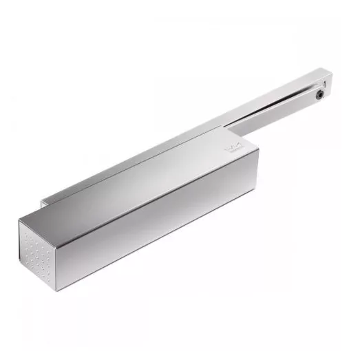 DORMA TS 92 B csúszósínes ajtócsukó / ajtó behúzó 40-80 kg EN 2-4 (ezüst, teljes szett)