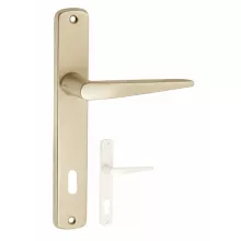 Alu 410 Pajzsos Ajtókilincs F2 Pezsgő 90 mm BB