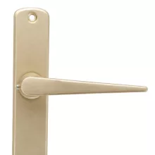 Alu 410 Pajzsos Ajtókilincs F2 Pezsgő 90 mm BB