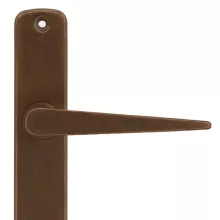 Alu 410 Pajzsos Ajtókilincs F4 Bronz 90 mm BB