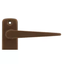 Alu 410 Pajzsos Ajtókilincs F4 Bronz 55 mm BB