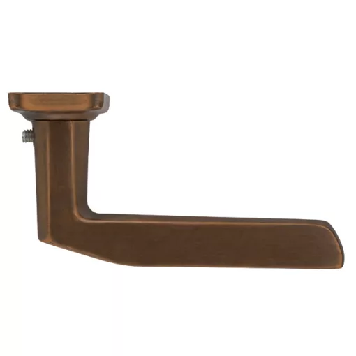 Alu 410 Pajzsos Ajtókilincs F4 Bronz 55 mm BB