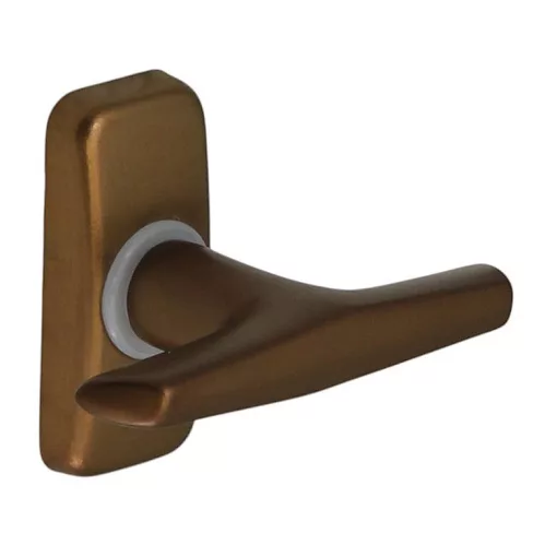 Alu 410 Ablakkilincs F4 Bronz "T" alakú
