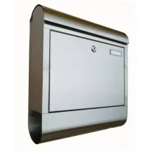 Nagyméretű Nemesacél Inox Újságtartóval MB003 Minta