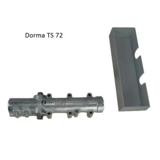DORMA TS 72 Ajtócsukó, Csúszósínes, Szögletes Ezüst, Ellenoldalra Is