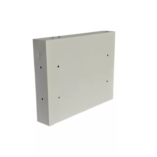 Lépcsőházi Postaláda (Rio)  350Mm X 270Mm X 60Mm  Lefele Nyíló Névjegy Szürke