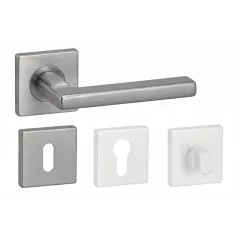 Ella Négyzetrozettás Rozsdamentes Inox BB