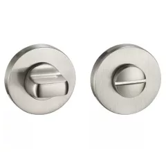 Alsó Rozetta Rozsdamentes Inox WC Takaró Kerek