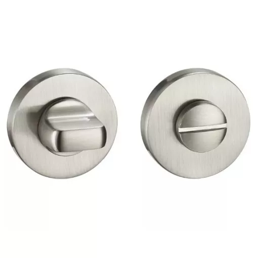 Alsó Rozetta Rozsdamentes Inox WC Takaró Kerek
