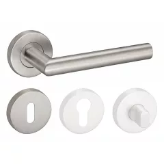 Tímea Körrozetás Rozsdamentes Inox  BB (Műanyag Alaplap)