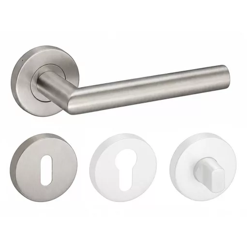 Tímea Körrozetás Rozsdamentes Inox  BB (Műanyag Alaplap)