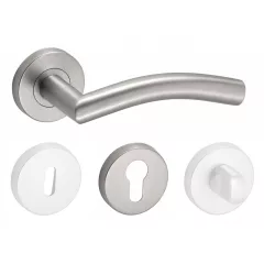 Alex Din Fix Csapos Körrozettás PZ Rozsdamentes Inox PZ