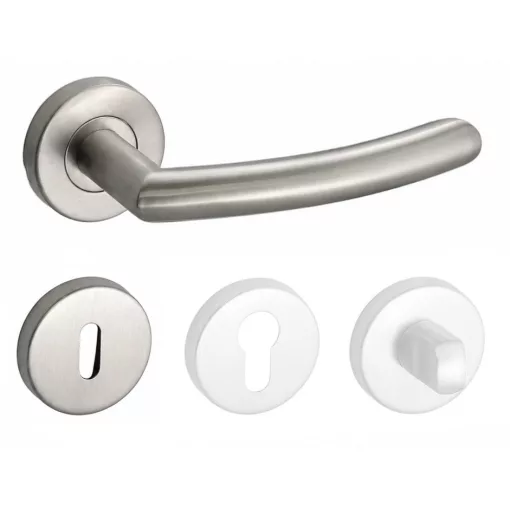 Gina Din Fix Csapos Körrozettás Rozsdamentes Inox BB