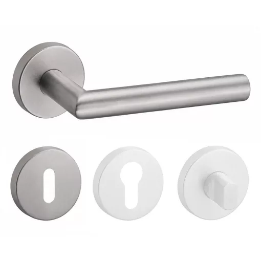 Tímea Din Fix Csapos Körrozettás Rozsdamentes Inox BB