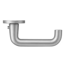 Ubul U-alakú Din Fix Csapos Körrozettás Rozsdamentes Inox BB