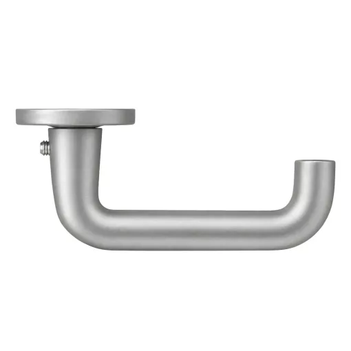 Ubul U-alakú Din Fix Csapos Körrozettás Rozsdamentes Inox BB