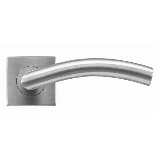 Alex Din Fix Csapos Négyzetrozettás Rozsdamentes Inox BB