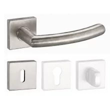 Gina Din Fix Csapos Négyzetrozettás Rozsdamentes Inox BB