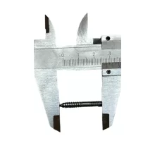 Ablakütköző Egyenes 7 cm Réz