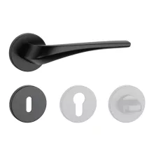 APRILE DALIA Körrozettás R SLIM 7MM BK - Fekete BB