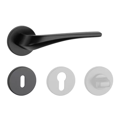 APRILE DALIA Körrozettás R SLIM 7MM BK - Fekete BB