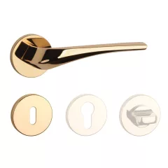   APRILE DALIA Körrozettás R SLIM 7MM LG - Fényes arany színű BB