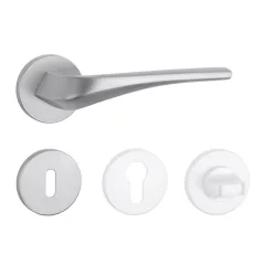 APRILE DALIA Körrozettás R SLIM 7MM SC - Szatén króm BB