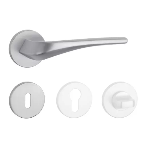 APRILE DALIA Körrozettás R SLIM 7MM SC - Szatén króm BB