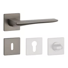 APRILE IRIS Négyzetrozettás Q SUPER SLIM 5MM GYM - Grafit BB