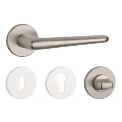   APRILE LAVANDA Körrozettás R SLIM 7MM SNM - Szatén nikkel  WC