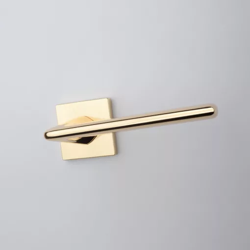 APRILE LILA Négyzetrozettás Q SLIM 7MM LG - Fényes arany színű BB