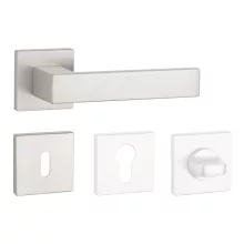 APRILE PINA Négyzetrozettás Q SLIM 7MM SC - Szatén króm BB