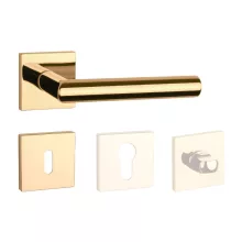 APRILE ARABIS Négyzetrozets Q SLIM 7MM GOLD PVD - Fényes arany színű PVD BB