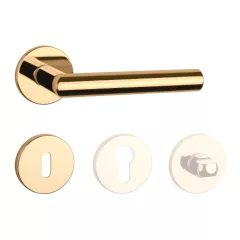   APRILE ARABIS Körrozettás R SLIM 7MM GOLD PVD - Fényes arany színű PVD BB