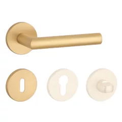   APRILE ARABIS Körrozettás R SLIM 7MM GOLD SATIN - Szatén arany színű BB