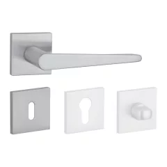   APRILE ARNICA Négyzetrozettás Q SLIM 7MM MSC - Szatén króm BB