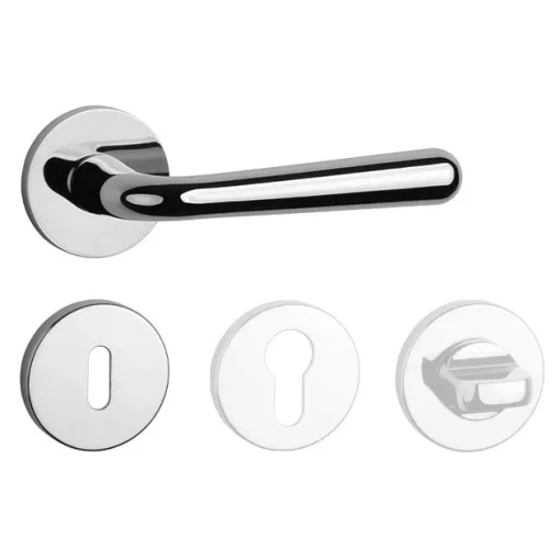 APRILE IRGA Körrozettás R SLIM 7MM CP - Fényes króm BB