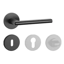 APRILE KALMIA Körrozettás R SLIM 7MM BLACK - Fekete BB