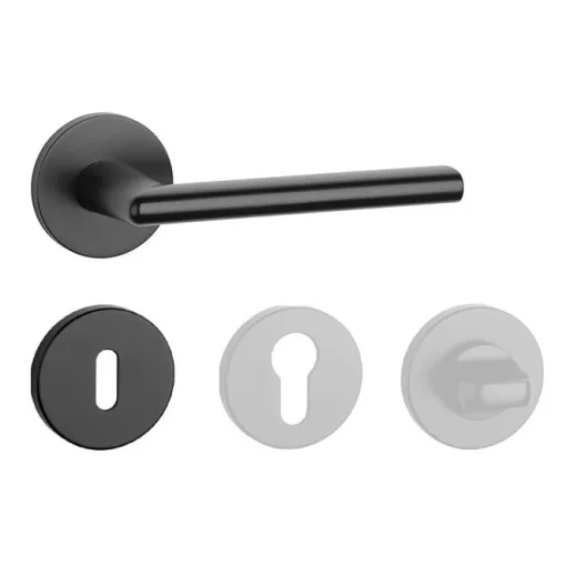 APRILE KALMIA Körrozettás R SLIM 7MM BLACK - Fekete BB