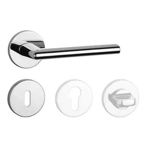 APRILE KALMIA Körrozettás R SLIM 7MM CP - Fényes króm BB